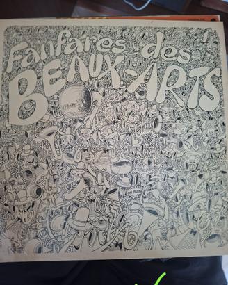 Raro vinile 33 giri, "Fanfares des Beaux-Arts",'64