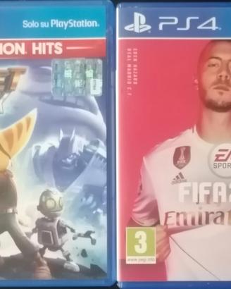 Giochi PS4. FIFA 20 + RATCHET CLAN