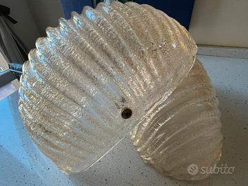 Coppia di applique vintage Murano