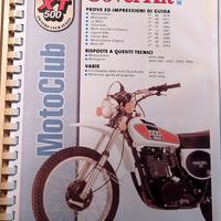 manuale moto Yamaha XT 500