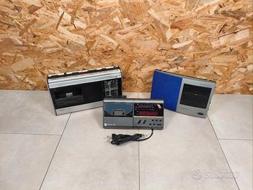 Lotto x3 - Radio Vintage d'Epoca da Collezione