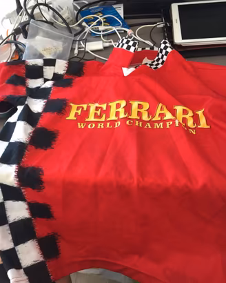 K3572NN-Bandiera F1 Ferrari World Champion