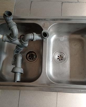 Lavello doppia vasca per cucina