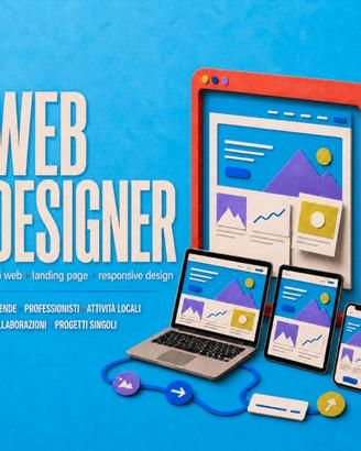 WEB DESIGNER - siti web, landing page e altro