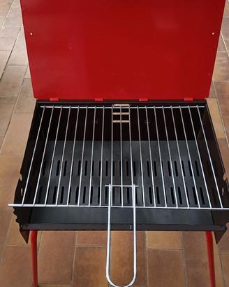 Barbecue portatile a valigetta