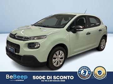 Citroën C3 1.2 PURETECH FEEL 68CV MY18