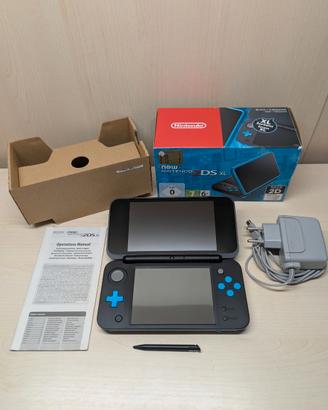 Console New Nintendo 2ds XL Blu Nera Cib Pal Come
