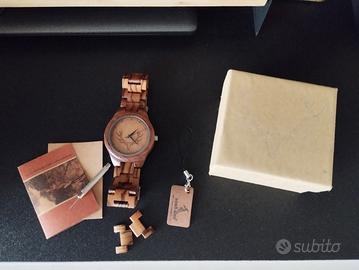 Orologio in legno 