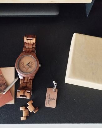 Orologio in legno 