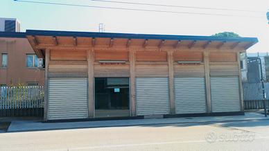 Chiosco in legno trasferibile