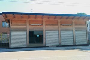 Chiosco in legno trasferibile