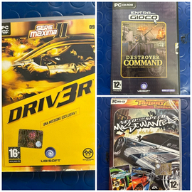 Lotto 12 Giochi PC - Need For Speed, Call of Duty,