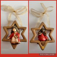 Angelo di Natale con stella grande THUN originale