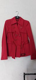 trench rosso Sisley