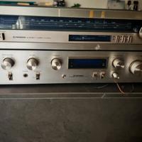 Pioneer Amplificatore SA-510 + giradischi + radio