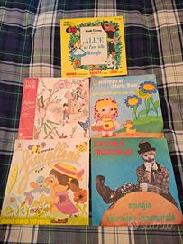 Dischi 45 giri fiabe e canzoncine anni '70