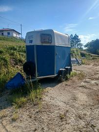 Trailer cavalli 2 posti (20 q.li)