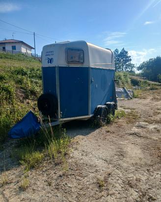 Trailer cavalli 2 posti (20 q.li)