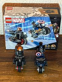 Lego Motociclette di Black Widow e Captain America