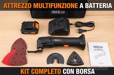 🛠️ Utensile Multifunzione a Batteria Tacklife