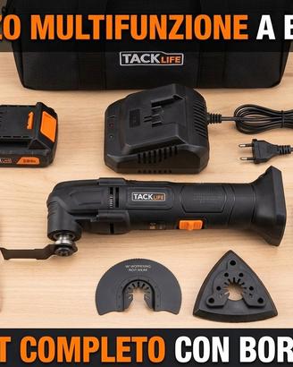 🛠️ Utensile Multifunzione a Batteria Tacklife