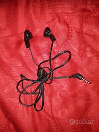 Auricolari originali neri per smartphone Huawei