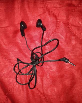 Auricolari originali neri per smartphone Huawei