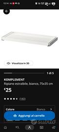 Ripiano Armadio Ikea 