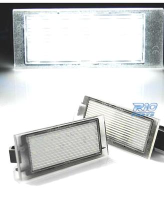 LUCI TARGA A LED RENAULT CLIO MEGANE LAGUNA TWINGO