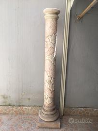 Colonne in polvere di marmo