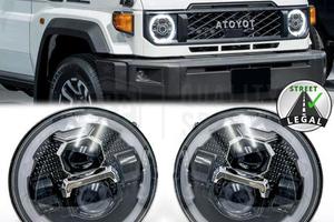 FARI Full LED Per LAND CRUISER J70 Angel OMOLOGATI