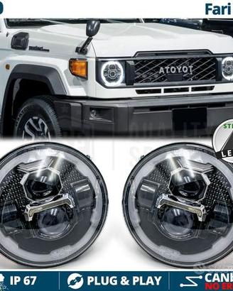 FARI Full LED Per LAND CRUISER J70 Angel OMOLOGATI