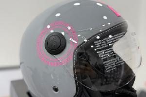 Casco Rodeo Drive Grigio&Fuxsia