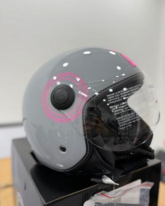 Casco Rodeo Drive Grigio&Fuxsia