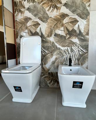 Wc e bidet serie 900 pozzi ginori a terra