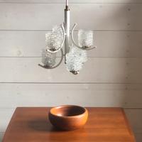 Lampadario Vintage Bubble Glass Space Age ‘60