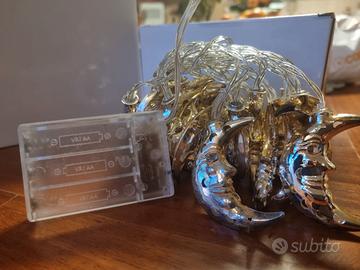 Decorazione Luci Led a forma di LUNA standalone