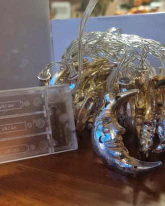 Decorazione Luci Led a forma di LUNA standalone