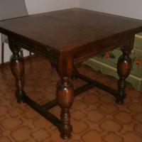 Tavolo Antico in Legno Massello Allungabile 