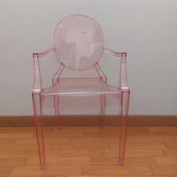 sedia Lou Lou Ghost rosa