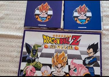 scacchiera dragon ball più raccoglitori 