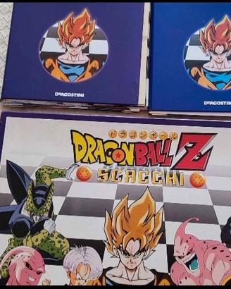 scacchiera dragon ball più raccoglitori 
