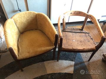 Sedie antiche da restaurare