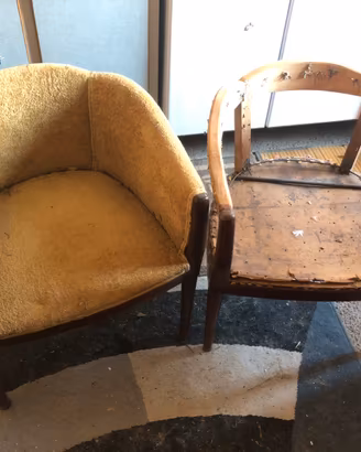 Sedie antiche da restaurare