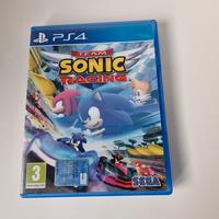 PS4 Sonic RACING Videogioco Originale