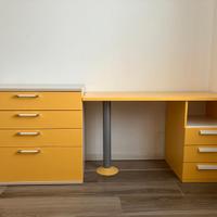 Scrivania e comò bambino