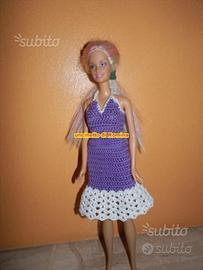 Vestito per bambola barbie