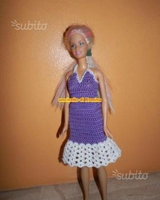 Vestito per bambola barbie