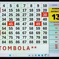 Programma Tombola  Excel proiettabile su TV 