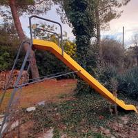 scivolo da giardino-piscina 